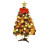 Mini Artificial Christmas Tree with LED Lights, 60cm 1