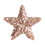 Foam Christmas Tree Topper Star Champagne Silver 1