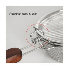 Stainless Steel Coffee Roasting Net with Wooden Handle