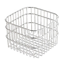Panier égouttoir à fruits en acier inoxydable (1 pièce)