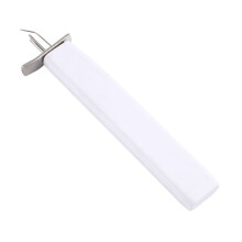 Outil à nouer les perles pour la fabrication de bijoux en perles (blanc)