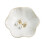 Ceramic Jewelry Dish Tray Milky White 1