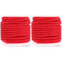 Διακοσμητικό Braided2Rolls από σχοινί σπάγκου για χειροτεχνίες