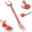 Coupe-pastèque en acier inoxydable 2 en 1 1