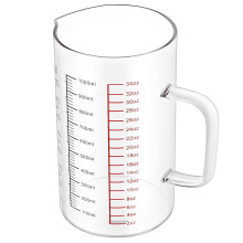 Pahar de măsurat din sticlă borosilicată 1L