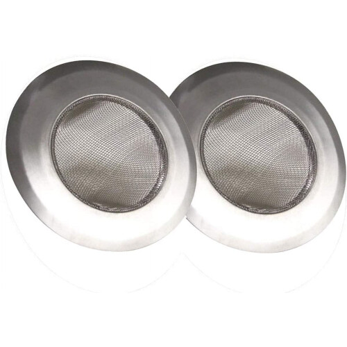 Avtagbar sil för diskbänk i rostfritt stål, 2-pack, 4,5