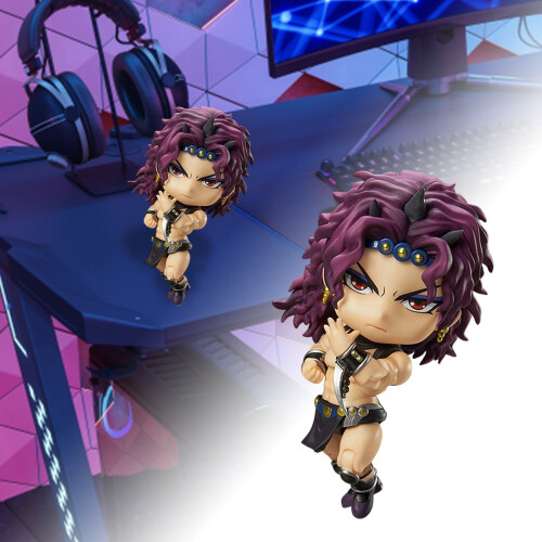 Φιγούρα δράσης χαρακτήρων Sorbet 4 ιντσών Anime Jojo με περιφερειακή διακόσμηση (μωβ) #8926