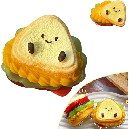 Sandwich Taba Squishy Toy – 6-Layer Fidget, 7x8x6cm
