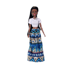 12 Inch Fashion Doll with Long Hair and Moveable Joints