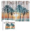 Palm Tree Beach träskylt 35x50 cm 1