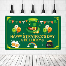 Jul- och St. Patrick's Day-banderollgirlanddekoration