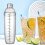 Coctelera de ABS transparente con escala de medición3 1