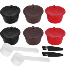 Filtre à café réutilisable K-Cup avec cuillère et goupillon