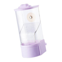 Mangeoire transparente en PET pour petits oiseaux – 1 pièce