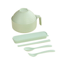 Microwave-Safe Ramen Bowl Set with Lid