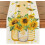Sunflower Table Runner Yellow Burlap Farmhouse Kitchen Decor 1