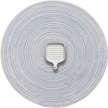 Round braided placemats 15 inch washable heat resistant