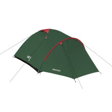 Campingzelt, Grün-Rot, 2-Personen, Leicht