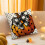 Capa de almofada de Halloween com estampa de fantasma, 45 x 45 cm (17,71 x 17,71 polegadas) 1