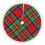 Christmas plaid tree skirt 36 inch rustic holiday decor 1