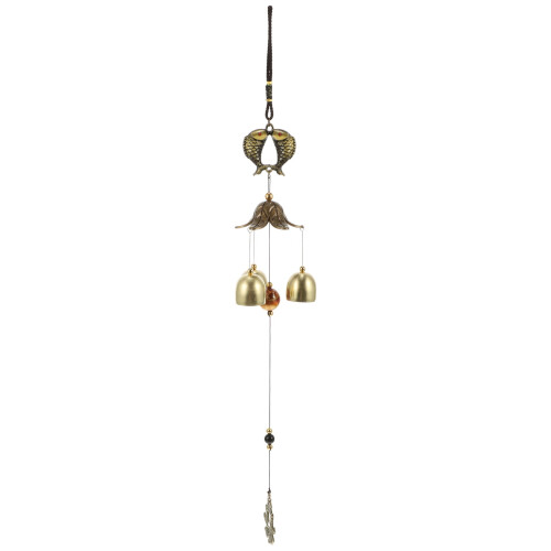 Carillon éolien en métal pour jardin ou balcon (2 pièces)