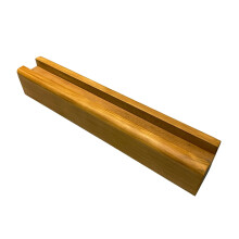 ITSELFER wooden floor mirror holder with anti-skid base