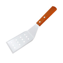 Stainless Steel Cooking Spatula with Wooden Handle 904