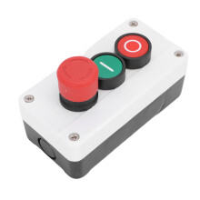 Momentaner Start/Stopp 10A 1NC 1NO Rot 135x68x50mm