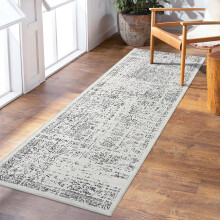 Vintage-Läuferteppich mit Blumenmuster, 60 x 180 cm