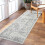 Vintage-Läuferteppich mit Blumenmuster, 60 x 180 cm 1
