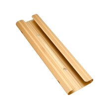 Soporte de aluminio para copas de vino debajo del armario