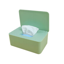 Couvercle de boîte à mouchoirs en plastique pour mouchoirs amovibles