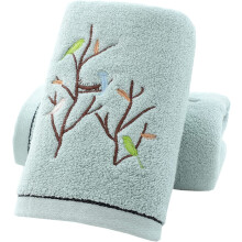 Lot de 2 serviettes de toilette en coton – 35 x 75 cm