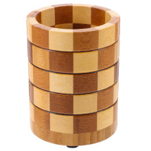 Porte-couverts en bois pour plan de travail – 12,5 x 10 x 10 cm