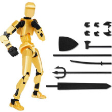 T13Actionfigurset Flerledad Robot1 del