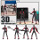 T13Actionfigurset: Rörlig Titanrobot med Vingar, 4 st 1