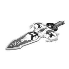 Flying Sword RC-Segelflugzeug mit Autopilot, Silber, 13,4 Zoll
