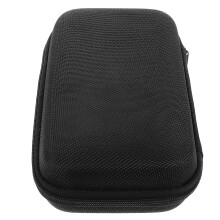 Black handheld game console case lightweight protective