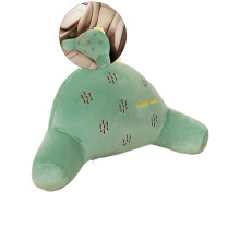 Cojín lumbar ergonómico Yoloke para sillas, verde.