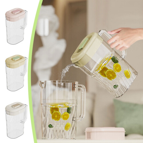 2500 ml BPA-freier Kunststoffkrug mit Deckel