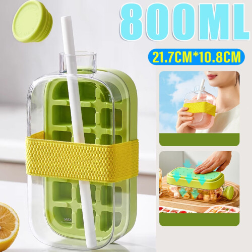 Forma de silicone para cubos de gelo com 12 cavidades