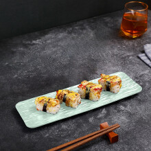 Plastové servírovacie podnosy Obdĺžnikové podnosy na torty a sushi4