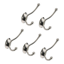 Fashion Zinc Alloy Hooks Home Organization Hook Strong-Silver