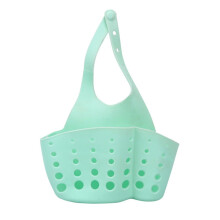 Cestino portaoggetti portatile per casa, cucina e bagno, ideale per riporre attrezzi e lavello.