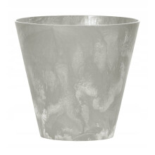 Bloempot met Tubus-effect, betonlook, grijs, 25x23,3 cm