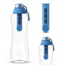 Blauwe Dafi waterfilterfles 0,5 liter + filter