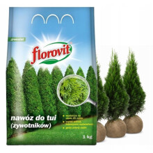 Florovit gødning til tuja 1 kg granulat