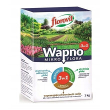 Florovit kalkgødning mikroflora 1 kg multifunktionel granuleret gødning
