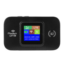 4G-WiFi 300 Mbit/s Dual-SIM LED-Display Schwarz 3000 mAh