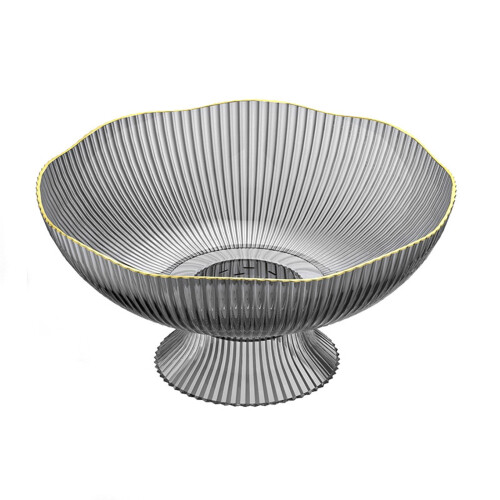 PET Vegetable Tray with Drainable Base, 25x25x13cm